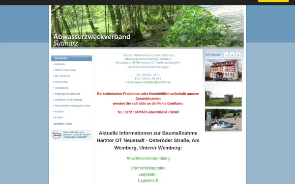 www.awzv-suedharz.de