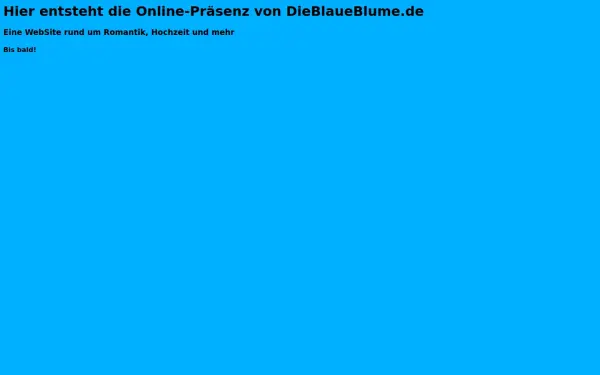 dieblaueblume.de
