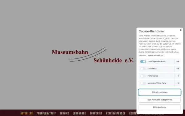 www.museumsbahn-schoenheide.de