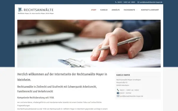 www.anwaltskanzlei-mayer.de