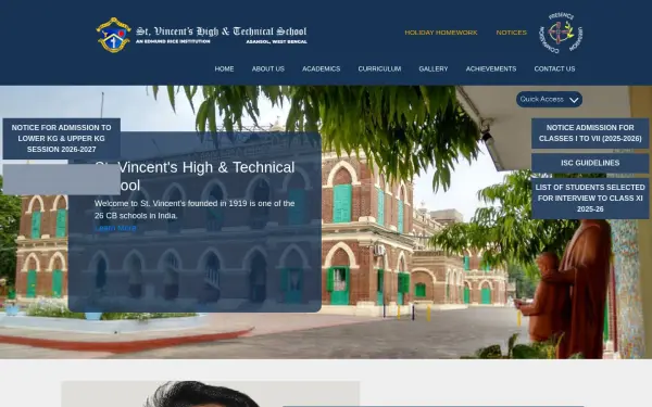 stvincentsschoolasansol.com
