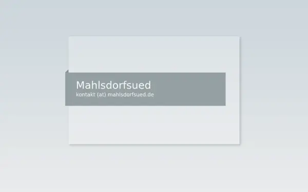 mahlsdorfsued.de