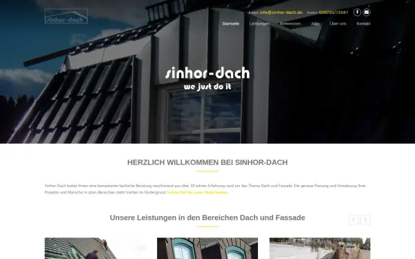 www.sinhor-dach.de