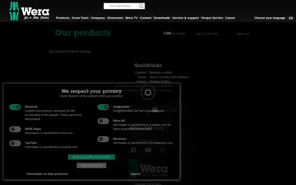 products.wera.de