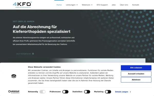 abrechnungsservice-kfo.de