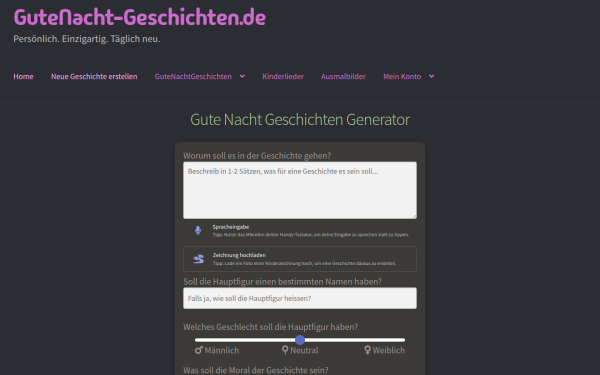 www.gutenacht-geschichten.de