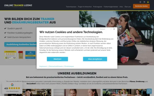 www.online-trainer-lizenz.de