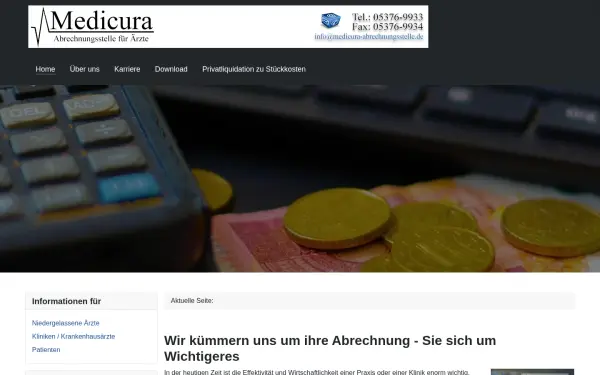 www.medicura-abrechnungsstelle.de