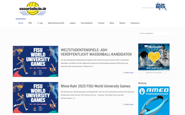 www.wasserballecke.de
