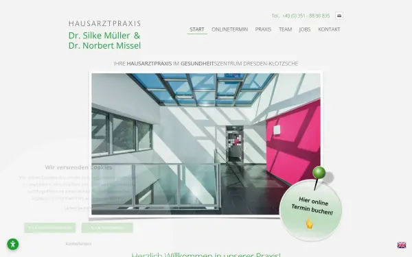 www.hausarztpraxis-dresden-klotzsche.de