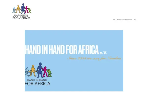 www.handinhandforafrica.de