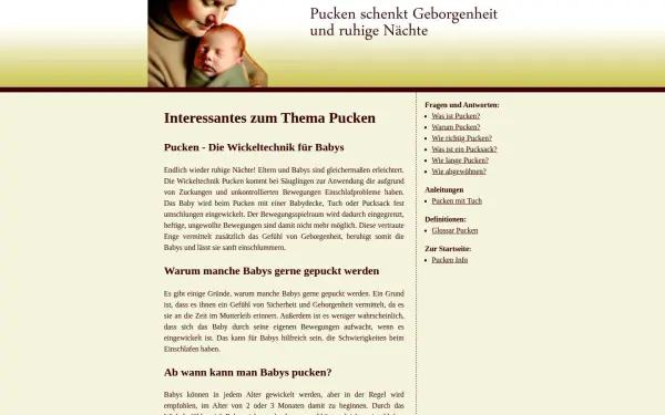 www.pucken-info.de