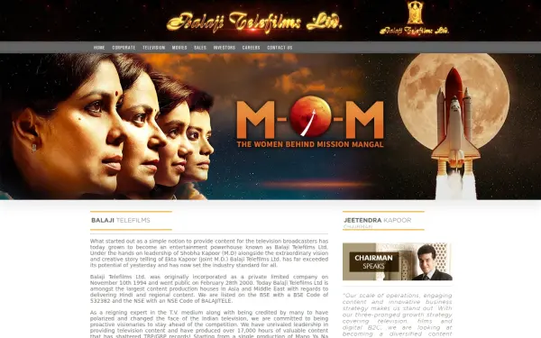 www.balajitelefilms.com