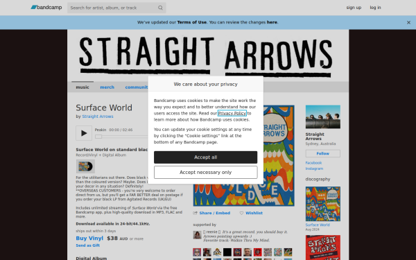 straightarrows.bandcamp.com