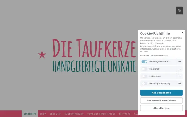 www.dietaufkerze.de