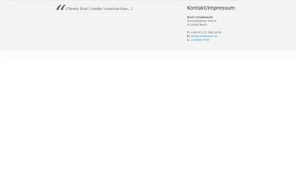 www.czizikowski.de