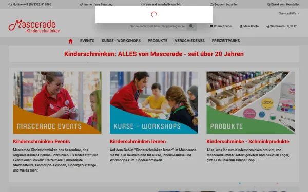 mascerade.de