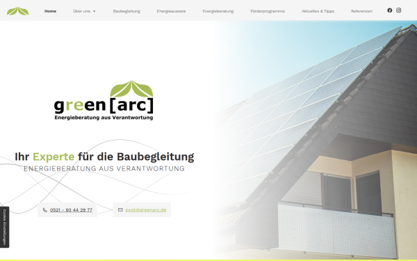 www.greenarc-bielefeld.de