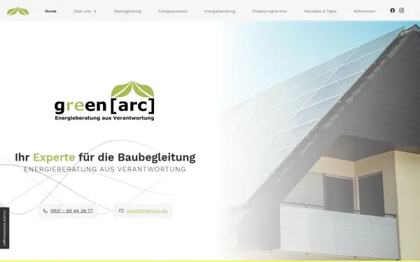 www.greenarc-bielefeld.de