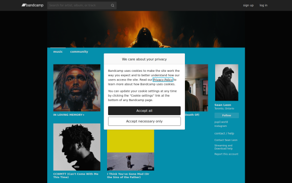 mattseanleon.bandcamp.com
