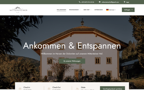 mittersteinerhof.com