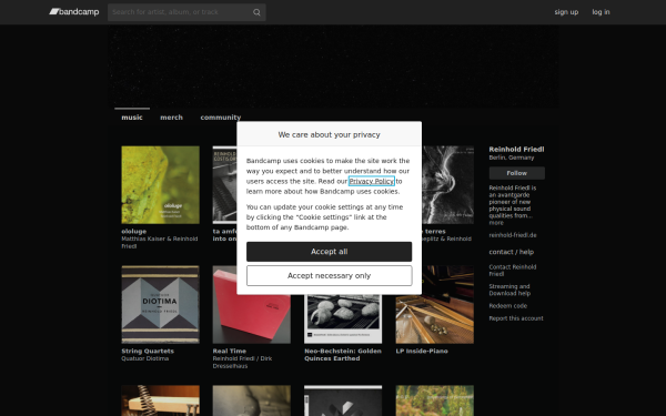 reinholdfriedl.bandcamp.com