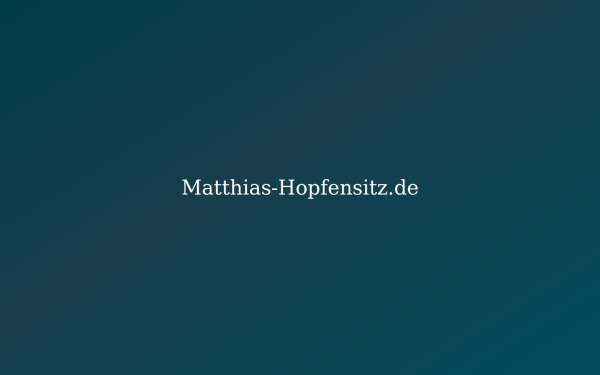 www.matthias-hopfensitz.de