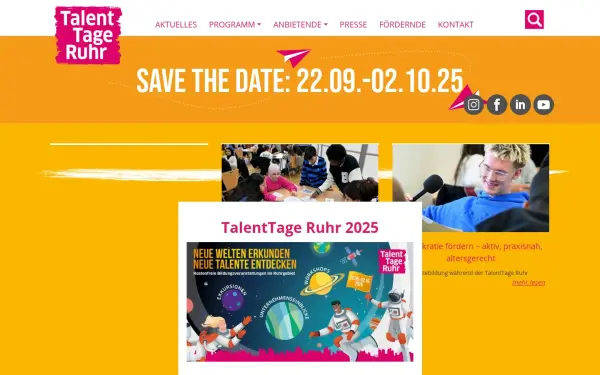 talenttageruhr.de