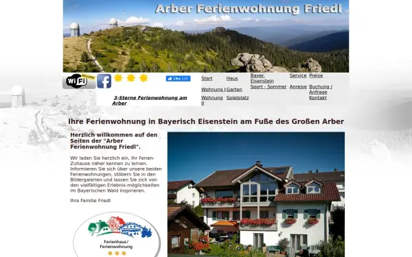 arber-ferienwohnung-friedl.de