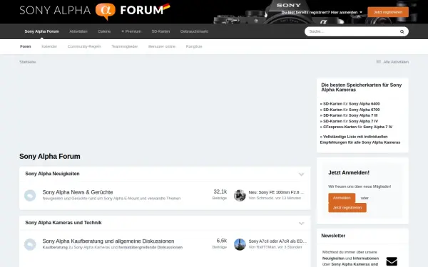 www.sonyalphaforum.de