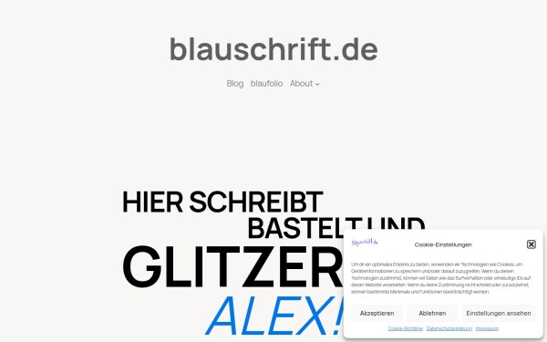 www.blauschrift.de