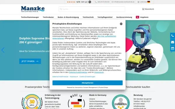 manzke-teichtechnik.de