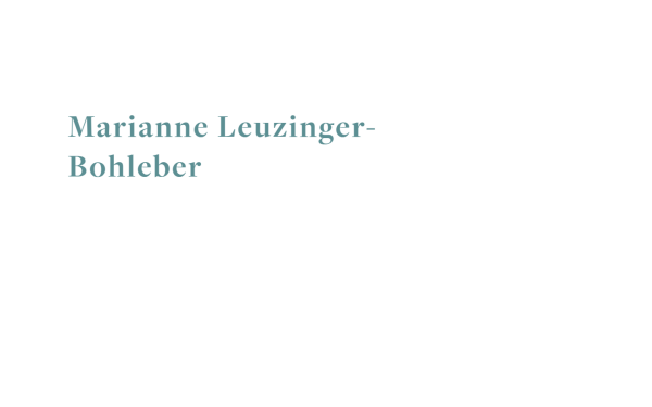 www.marianneleuzingerbohleber.com