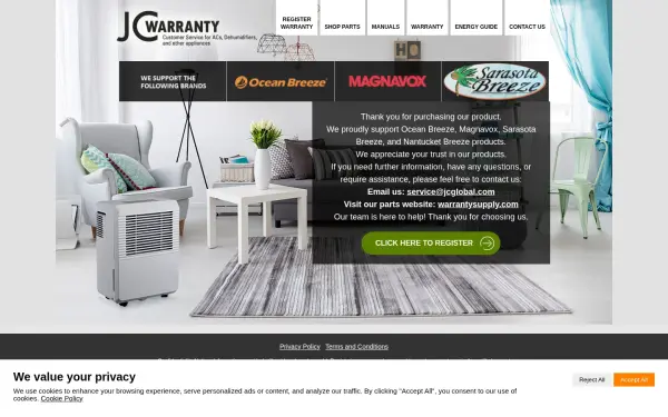 jcwarranty.com