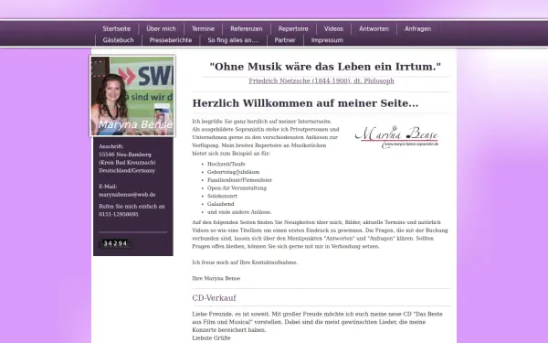 www.maryna-bense-sopranistin.de