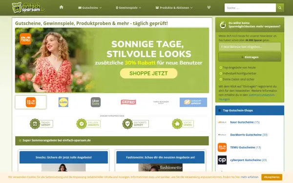 www.einfach-sparsam.de