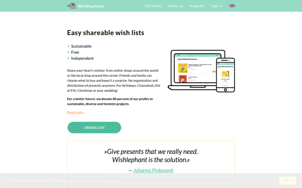 wishlephant.com