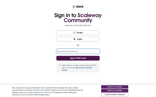 scaleway-community.slack.com