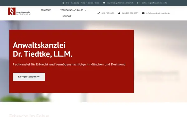 www.anwalt-dr-tiedtke.de