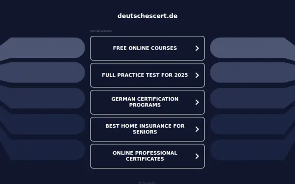 deutschescert.de