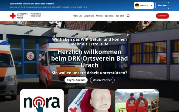 www.drk-badurach.de