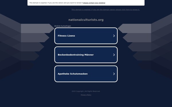 nationalculturists.org