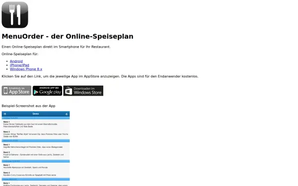 menuorder.de