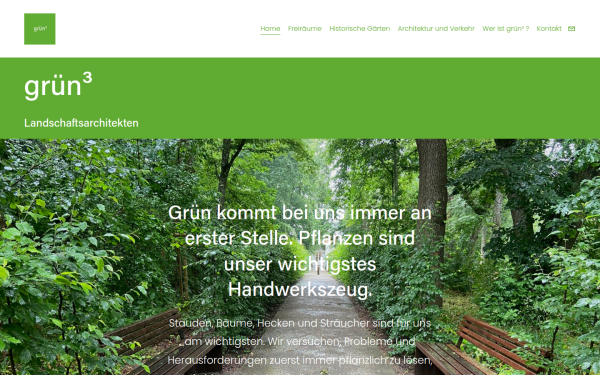 www.gruenhochdrei.de