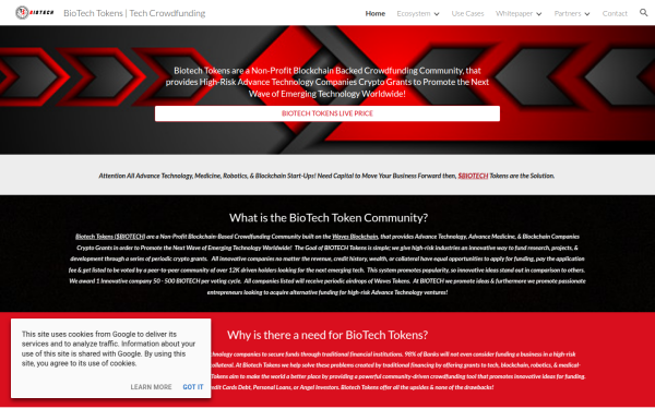 www.biotechtokens.net