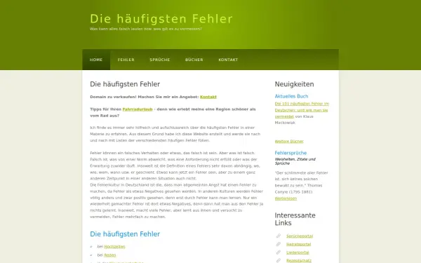 www.die-haeufigsten-fehler.de