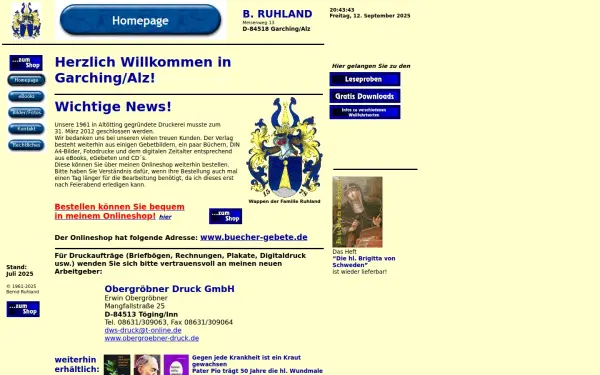 www.druckerei-ruhland.de