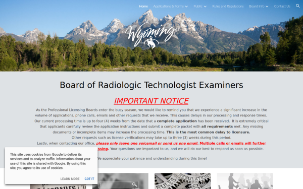 radiology.wyo.gov