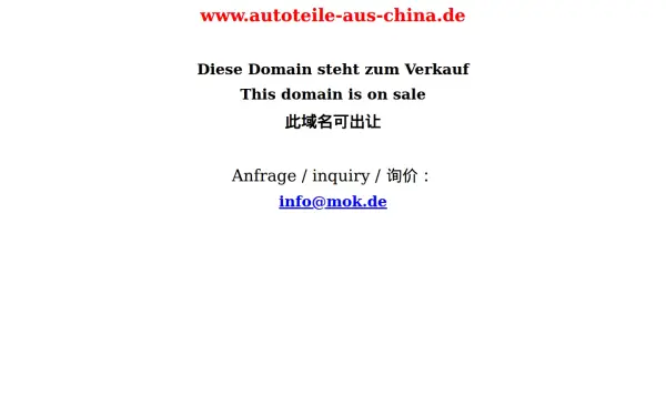 www.autoteile-aus-china.de