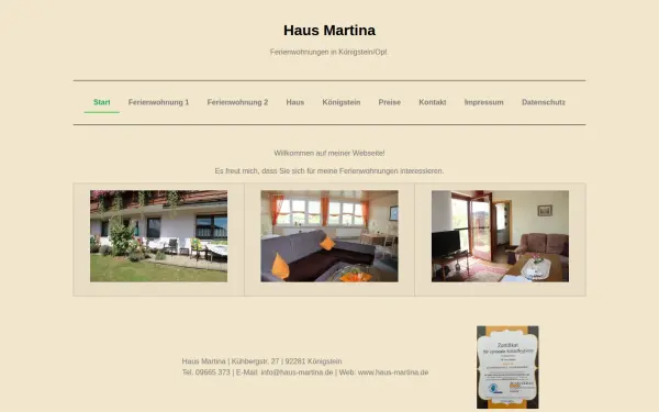 www.haus-martina.de